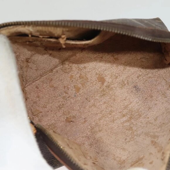LOUIS VUITTON Monogram Pochette Cosmetic PM Cosmetic Pouch M47515 LV Auth 128420 - Picture 11 of 16